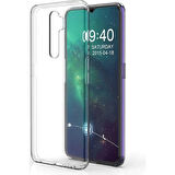 Oppo A5 2020 ve A9 2020 Uyumlu Esnek Yumuşak Şeffaf Silikon Kılıf