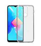 Tecno Spark 8C Uyumlu Esnek Yumuşak Şeffaf Silikon Kılıf