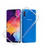 Samsung Galaxy A20 ve A30 Uyumlu Esnek Yumuşak Şeffaf Silikon Kılıf