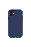 iphone 11 Uyumlu Premium Lansman Liquid Silikon Kılıf İçi Kadife-Gece Mavisi