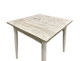 MENDEL MASA VE EYFEL SANDALYE TAKIMI, KRİSTAL, 70x70
