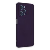 Redmi Note 12 5G Kılıf Nano İçi Kadife Silikon - Mor