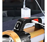 WATTON WT-615 6 MOD ŞARJLI EL FENERİ PROJEKTÖR TİPİ 