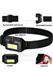 Katlanabilir Piknik Sehpası 50x40x40 cm + Kafa Bantlı Led Işık Ayarlanabilir Kafa Lambası