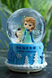 Işıklı Müzikli Frozen Kar Küresi