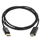 Powermaster Pm-15436 Display Port To  Hdmi Kablo 1.8 Metre