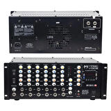 Magicvoice Mv-300ef-tr 300 Watt 6 Mikrofon Girişli Usb-bluetooth Destekli Trafolu Mixer Anfi