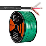 Magicvoice Mi Krofon Kablosu Stereo 1. Kali Te 100 Metre Yeşil