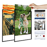 Powermaster Pm-21756 Ledli A2 Değiştirilebilir Reklam Poster Çerçevesi Tabela 1 ADET