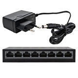 Tp-link Ls1008g 8 Port Masaüstü Gigabit Desktop Switch - 10/100/1000mbps