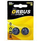Orbus Cr2032 3 Volt Lityum Para Pil 2'li Paket Fiyatı