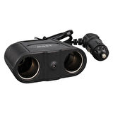 Olesson 1642 12-24v 100w 70cm Kablolu 2'li Araç Çakmak Çoklayıcı