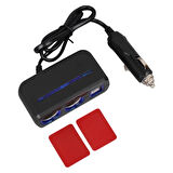 Olesson 1638 12-24v Çift Usb Girişli 120w 80 Cm Kablolu 2'lı Araç Çakmak Çoklayıcı