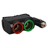 Olesson 1631 12-24v Tek Usb Girişli 120w 80cm Kablolu 2'lı Araç Çakmak Çoklayıcı