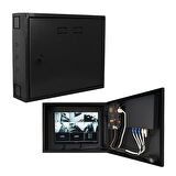 Novacom 45x35x10 Cm Dik Tip Gri Monitör Takılabilen Dvr Kabini