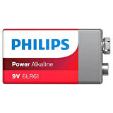 Philips 6lr61-p1b 9 Volt Power Alkalin Pil Tekli