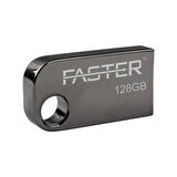 Faster 128 Gb Mimi Serisi Usb 3.0 Yüksek Hızlı Metal Flash Bellek