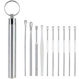 Sunup Sn-27132 Paslanmaz Çelik 10'lu Kulak Temizleme Seti