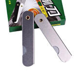 Powermaster Pm-28650 Tekli Katlanır Falçata Maket Bıçağı Paslanmaz Çelik