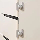 Sunup Sn-28751 Düğmeli Tip Dolap Ve Çekmece Çocuk Güvenlik Kilidi