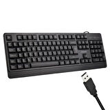 Philips Spk6247b Usb 1.2 Metre Kablolu Klasik Siyah Numpadli Türkçe Q Klavye