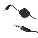 Powermaster Makaralı 3.5 Mm Stereo Erkek-Erkek Kablo 31413