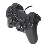 Powermaster Kd-208 Usb-Pc-Ps3 Titreşimli Joystick 1.8 M
