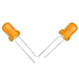 Halmet Mantar Led 4.8mm Turuncu