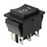 GENİŞ IŞIKSIZ 6 PINLI YAYLI ANAHTAR (MOM-OFF-MOM) IC-110