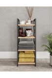 MİNİ 4 KATLI DEKORATİF BANYO RAFI PEÇETE HAVLU AKSESUAR DÜZENLEYİCİ ORGANISER