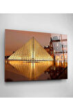 Louvre Müzesi Cam Tablo, Dekoratif Cam Tablo