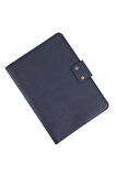 Lacivert MacBook Air Pro 13-14 İnç Organizer Evrak ve Laptop Çantası