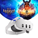 Meta Oculus Quest 3 512 GB All In One Kablosuz VR Sanal Gerçeklik Gözlüğü