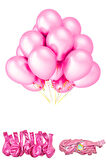 METALİK BALON PEMBE 50 ADET
