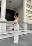 twomeey Kadın Ajurlu Balık Form Triko Elbise