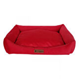 Yumuşak Köpek Yatağı Tay Tüyü X Large Kırmızı 80*100 cm