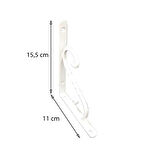 Ferforje Raf Altı No:1 Beyaz