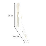 Ferforje Raf Altı No:2 Beyaz