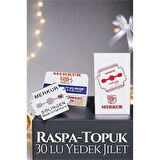 CEYLAN ADAM  Raspa Topuk Jileti 30 lu PAKET