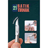 CEYLAN ADAM  Tırnak Batık Makası Pedikür Makası Paslanmaz Çelik Profesyonel