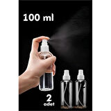 CEYLAN ADAM Püskürtücü Boş Sprey Şişe 100 Ml 2 ADET
