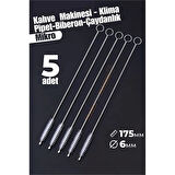 CEYLAN ADAM Mikro Fırça Klima Biberon Pipet Fırçası 5 Adet