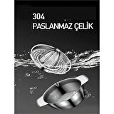 CEYLAN ADAM Limon Sıkacağı 304 Paslanmaz Çelik Meyve Sıkacağı  Profesyonel
