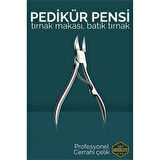 CEYLAN ADAM  Pedikür Makası - Tırnak Makası - Batık Tırnak Makası Profesyonel Cerrahi Çelik