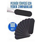 CEYLAN ADAM  Ayak Törpü Yedeği Yapışkanlı Törpü Zımparası Pedikür Törpü Yedeği 100 ADET