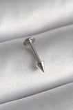 Mey İthalat® 316L Çelik Gümüş Renk Çivi Model Piercing