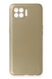 Reno 4 Lite Kılıf First Silikon - Gold