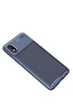 Samsung Galaxy A01 Core Kılıf Auto Focus Karbon Kapak - Lacivert