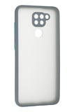 Redmi Note 9 Kılıf Montreal Silikon Kapak - Gri