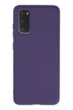 Samsung Galaxy S20 Kılıf Nano içi Kadife Silikon - Mor